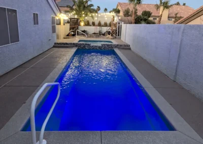 Poseidon Pools Harmony Ledge pool installation